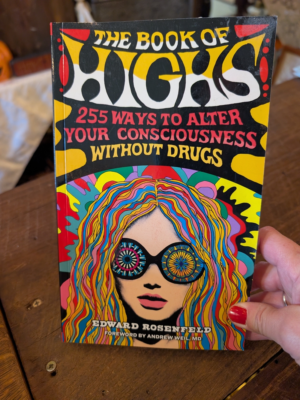 The Book of Highs – Colorful Psychedelic Cover (Yellow/Black/Multicolor)